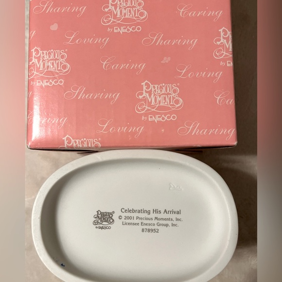 Precious Moments
 “Celebrating His Arrival”
 Brand New in box 
 5”by 4 1/4” - Picture 5 of 6